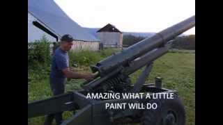 TO BUILD A BOWLING BALL CANNON HOWITZER [upl. by Ataymik]