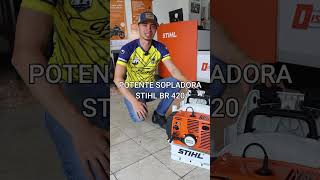 Cómo Encender Una Sopladora Stihl BR 420  FACIL Y RAPIDO [upl. by Norab]