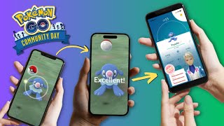 Popplio Community Day Excellent Curveball Throw Analysis [upl. by Qahsi389]