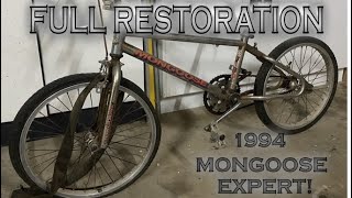 1994 mongoose expert Full Restoration [upl. by Reginnej]