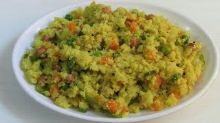 Vegetable Upma recipe in HindiVeg Upma recipe [upl. by Rika]