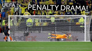 VILLARREAL MAN UNITED UEL FINAL  The full penalty shootout [upl. by Floris]