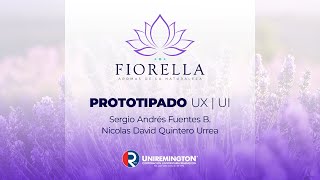 Fiorella UX  UI Prototipado [upl. by Agnola]