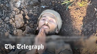 Ukrainian drone tries to kill Russian soldier – then returns and saves his life [upl. by Enelrak]