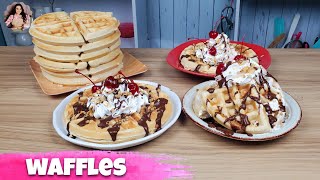 WAFFLES 🧇 Para vender 💵 Fácil y Deliciosos [upl. by Gil307]