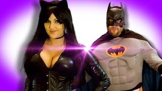 Batman vs Catwoman Song  Parody  Screen Team [upl. by Atiuqahs523]