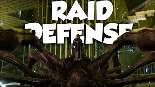 INSANE Base Defense in My Busted Breeder Cave  ARK PvP [upl. by Dnomder]