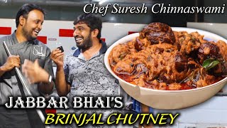 Jabbar Bhai special  Biryani Brinjal Gravy  Namma veedu Vasantha Bhavan  Chef suresh chinnaswamy [upl. by Ahselyt]