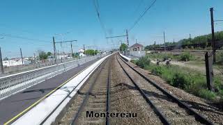 Voyage en cabine sur la PLM de Moret à LarocheMigennes [upl. by Judon]