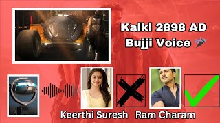 Keerthi Suresh ❌ Ram Charan ✅ Bujji Voice In Kalki 2898AD  Prabhas  KALKI 2898AD  Cinevezcom [upl. by Notserp]