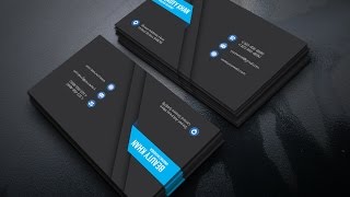 Create a Print Ready Business Card Design in Illustrator [upl. by Nordna362]