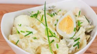 Bester Kartoffelsalat mit Eiern und Mayonnaise [upl. by Ijuy]