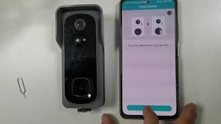 How to connect XTU J1 doorbell with Cloudege app [upl. by Ahsiloc]