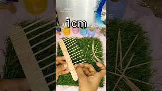 Dare‼️❓ Making 2 Wooden Comb💇🏻‍♀️🪵 shorts asmulticreativity diy crafts [upl. by Niuqauj]