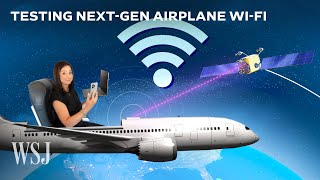 How Starlink and Others are Going to Supercharge Airplane WiFi  WSJ [upl. by Nozicka]