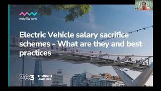 Electric Vehicle salary sacrifice schemes  What are they and best practices [upl. by Wsan]