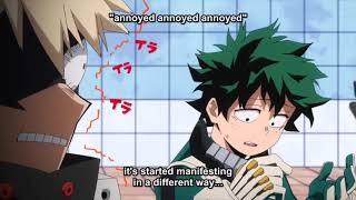 Deku showing his Black Whip to Endeavor  My Hero Academia Season 5 Episode 15 [upl. by Bashuk]