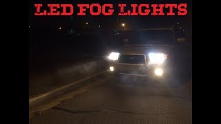 2006 Forester XT LED Fog Lights conversion [upl. by Yerbua106]