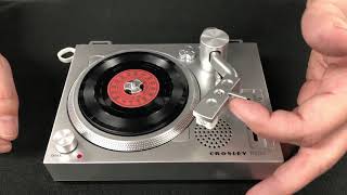 Crosley’s RSD MiniTurntable Unboxing and Review 2019 Record Store Day Exclusive [upl. by Aerdnaxela]