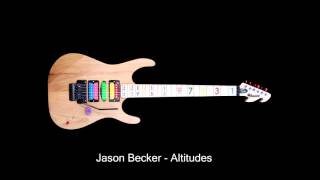 Jason Becker  Altitudes Backing Track [upl. by Aihsemot]