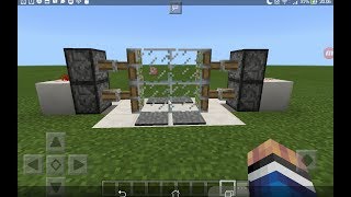 Membuat pintu otomatis di minecraft PEPCRedstone Tutorial 1 Indonesia [upl. by Sukramaj]