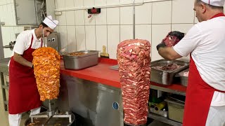 Amazing Shawarma Doner Kebab Recipe  Thousands of People Line Up For This Doner Kebab Every Day [upl. by Yelak400]