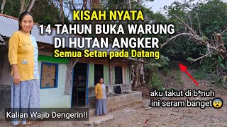 IBU CANTIK PEMBERANI NYASAR KE HUTAN ANGKER DAN TINGGAL DEKAT KUBURAN SERING DI GANGGU HANTU [upl. by Nalrah]