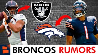 Broncos Rumors ESPN Predicts Russell Wilson To Raiders  Justin Fields Trade To Denver [upl. by Akcinahs]