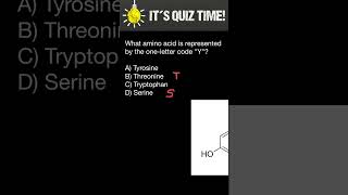 Amino acids one letter code quiz 7 [upl. by Enerak]