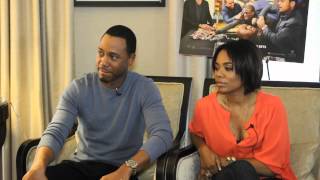 Regina Hall and Terrence J  quotThink Like a Man Tooquot interview [upl. by Ahsiat]