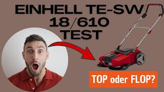 Einhell TESW 18610 LiSolo Test Erfahrungen Review  AkkuKehrmaschine [upl. by Ardnu]