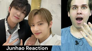 Junhao Moments  The8 and Jun being each others Ride or Die Seventeen  svt Reaction [upl. by Sil]