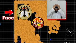 اقاريو  فيس كام لما تلعب مع مفهي 😂🔥Face cam When you play with sleep 😂Agario mobile [upl. by Alithea38]