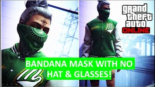 Bandana face mask with no hat and glasses  GTA Online [upl. by Leibrag]