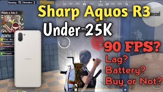 Sharp Aquos R3 Pubg Test 2024 Gaming Review  Best low price mobile for gaming Handcam review 🔥 [upl. by Waki295]