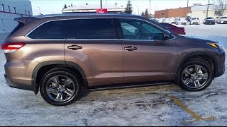 2017 Toyota Highlander Limited in Toasted Walnut Pearl Exterior View [upl. by Seton]