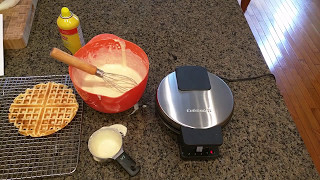 BEST Round Classic Waffle Maker Cuisinart WMRCA Round Classic Waffle Maker REVIEW [upl. by Remlap621]