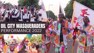 WESTSIDE CARNIVAL 2022 IN TAKORADI OIL CITY MASQUERADERS GREAT PERFORMANCE [upl. by Siusan]