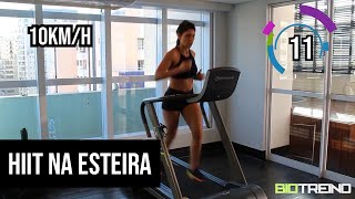 Queima de gordura HIIT na Esteira em 15min [upl. by Brigida829]