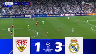 VfB Stuttgart gegen Real Madrid 13  UEFA Champions League 2425  Spielen Höhepunkte [upl. by Aerehs998]