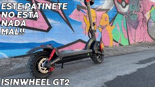 Este PATINETE ELÉCTRICO LEGAL no está nada MAL  Review iSinwheel GT2 800W 720Wh [upl. by Litt]