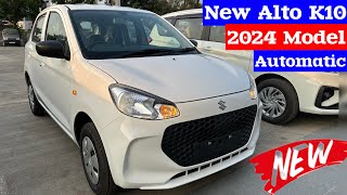 New 2024 Maruti Suzuki Alto k10 Automatic Review  alto k10 new model 2024  alto k10  alto 800 [upl. by Fredette]