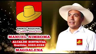 Ing Manuel Nimboma alcalde del distrito de MagdalenaCajamarca [upl. by Ihsar]