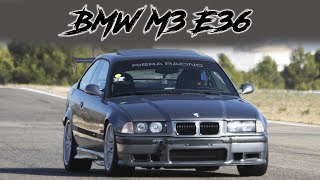 BMW M3 E36 de Riera Racing transformado en un verdadero monstruo de Circuito [upl. by Annua231]