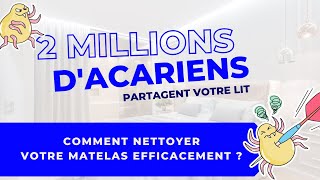 Comment faire pour nettoyer un matelas sale jauni ou taché de sang  🩸 [upl. by Willie]