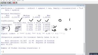 Obtaining logistic and probit regression results in R April 2019 [upl. by Wallford215]