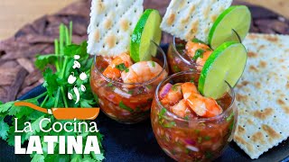 CEVICHE DE CAMARON Colombiano 🍤 Shrimp Ceviche 🍤 [upl. by Jaymee]