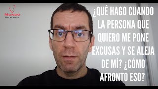 La base para tratar las excusas de las personas que huyen por miedo a comprometerse o enamorarse [upl. by Lehpar]