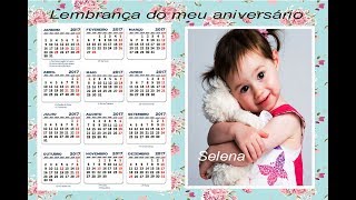 COMO FAZER LEMBRANÇA CALENDÁRIO NO WORD❤️ [upl. by Esme]