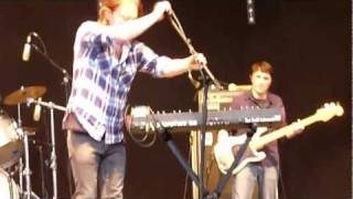 Radiohead  Staircase  Glastonbury Festival 2011 Pilton UK 57 [upl. by Wennerholn]